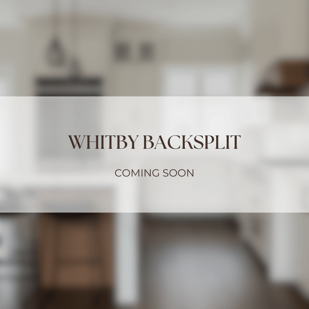 3D conceptual kitchen transformation with custom millwork, integrated storage, and statement island as part of a Oshawa design-build renovation project.