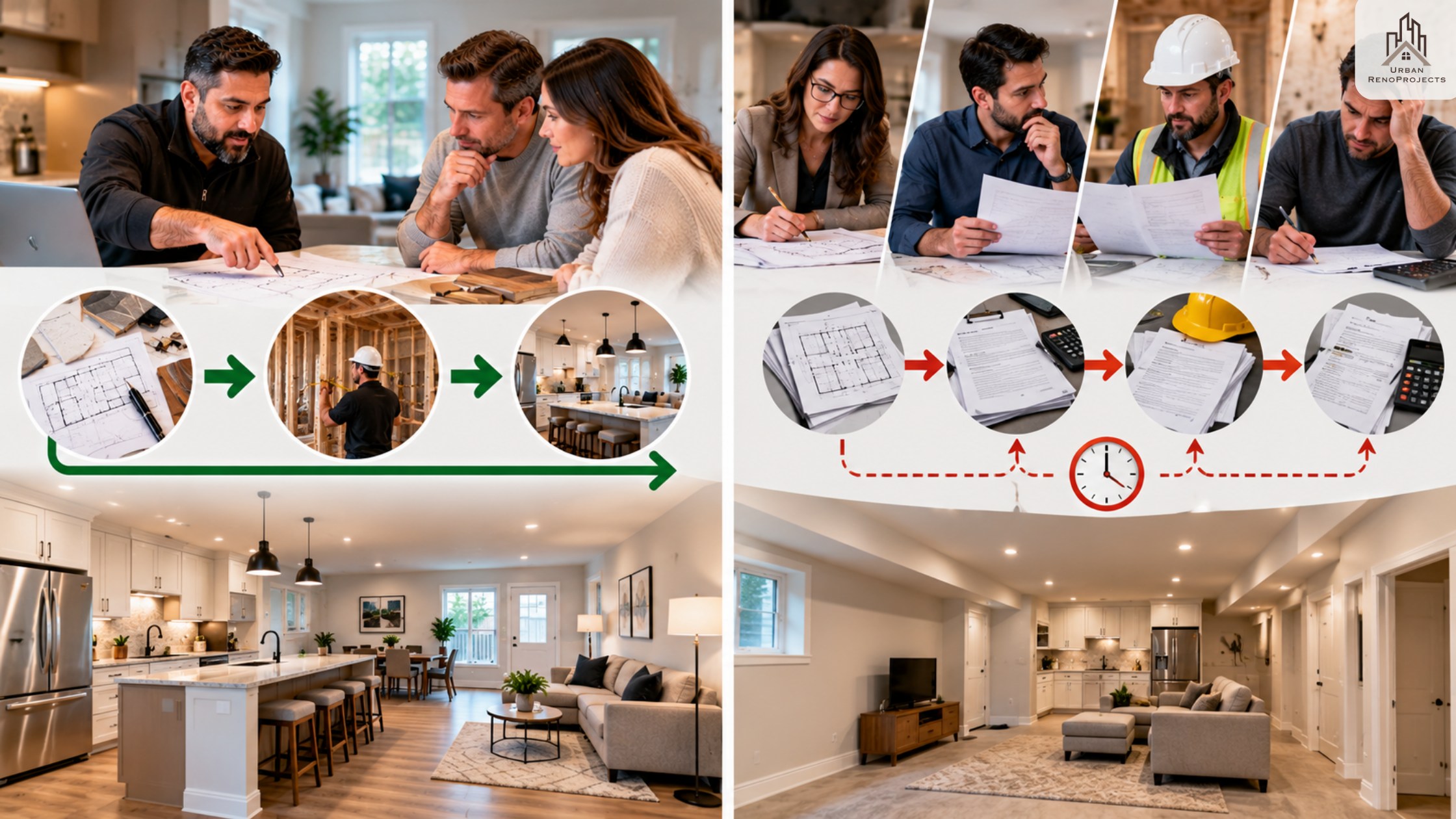 Design-build vs general contractor Ontario comparison  renovation accountability model | Urban Renoprojects