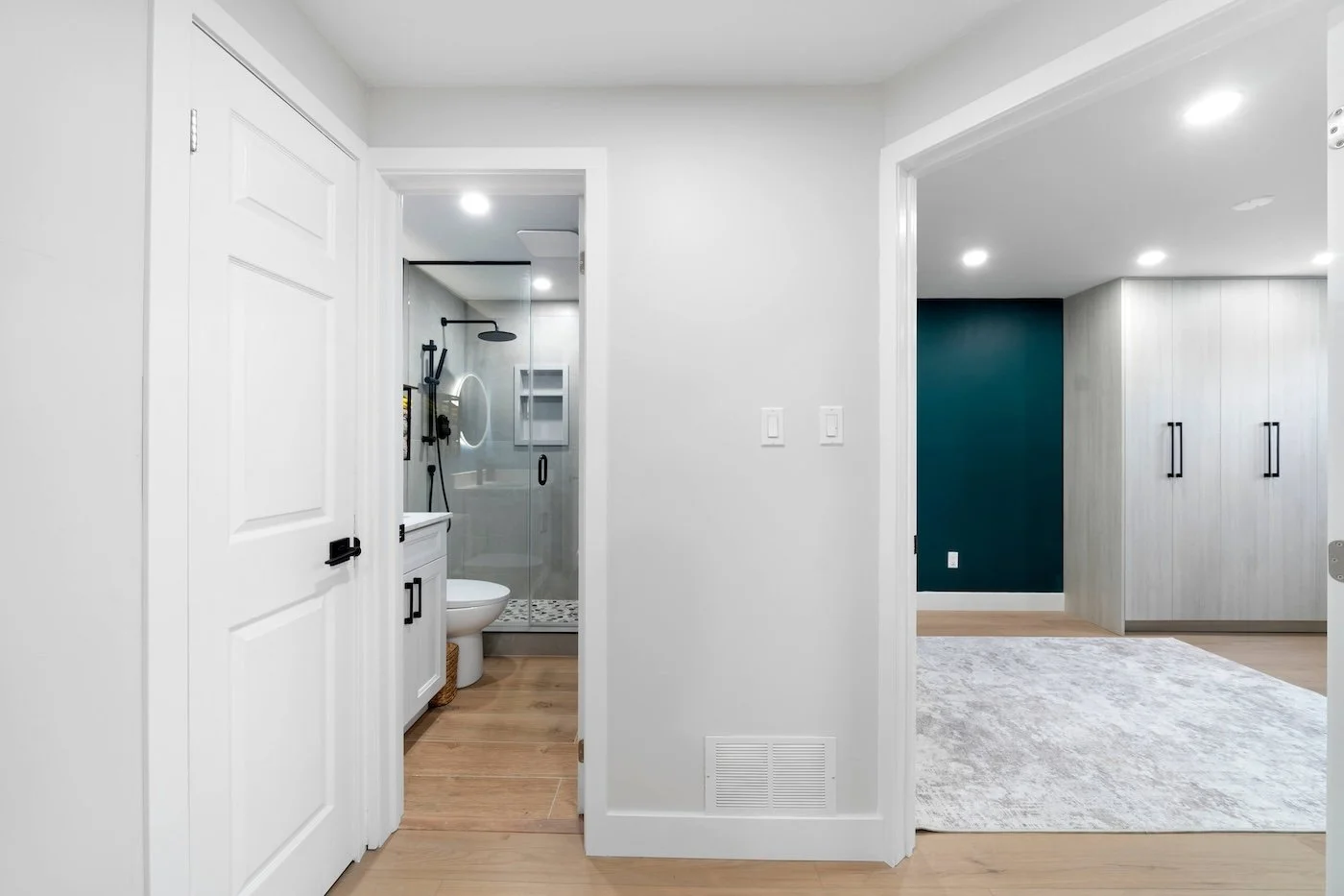 3D rendering of kitchen layout