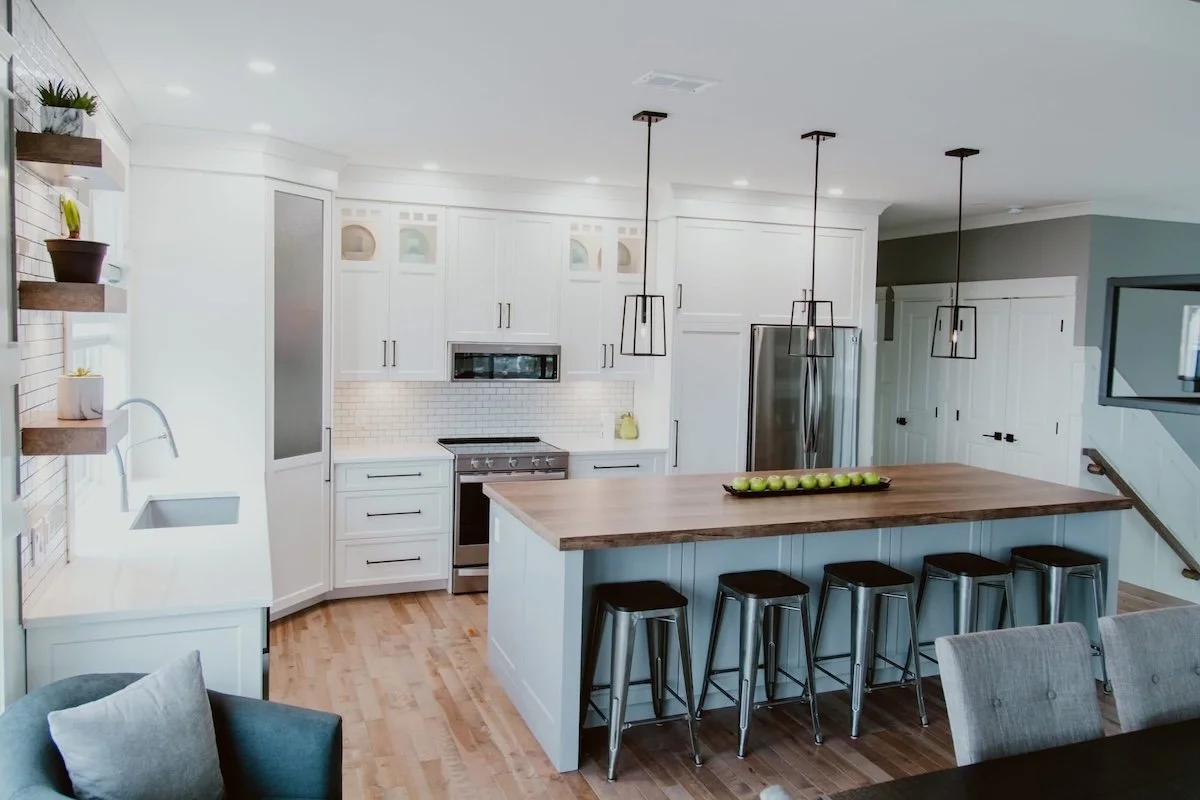 Luxury kitchen renovation designed and constructed through a design-build approach in the Durham Region GTA.