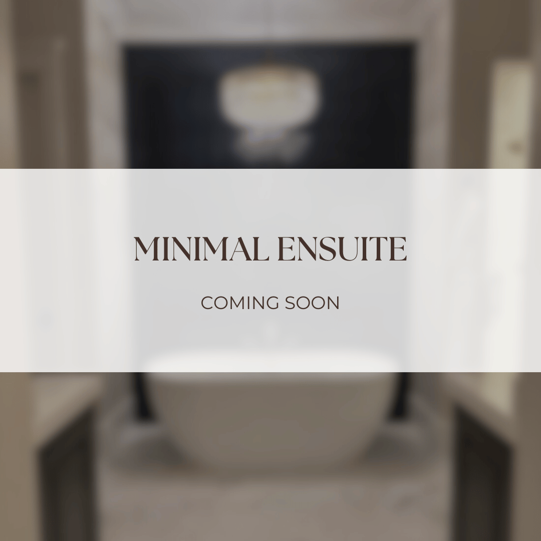 3D visualization of a luxury primary ensuite bathroom redesign with spa-inspired finishes, walk-in shower, and custom vanity in a Durham Region design-build renovation project.