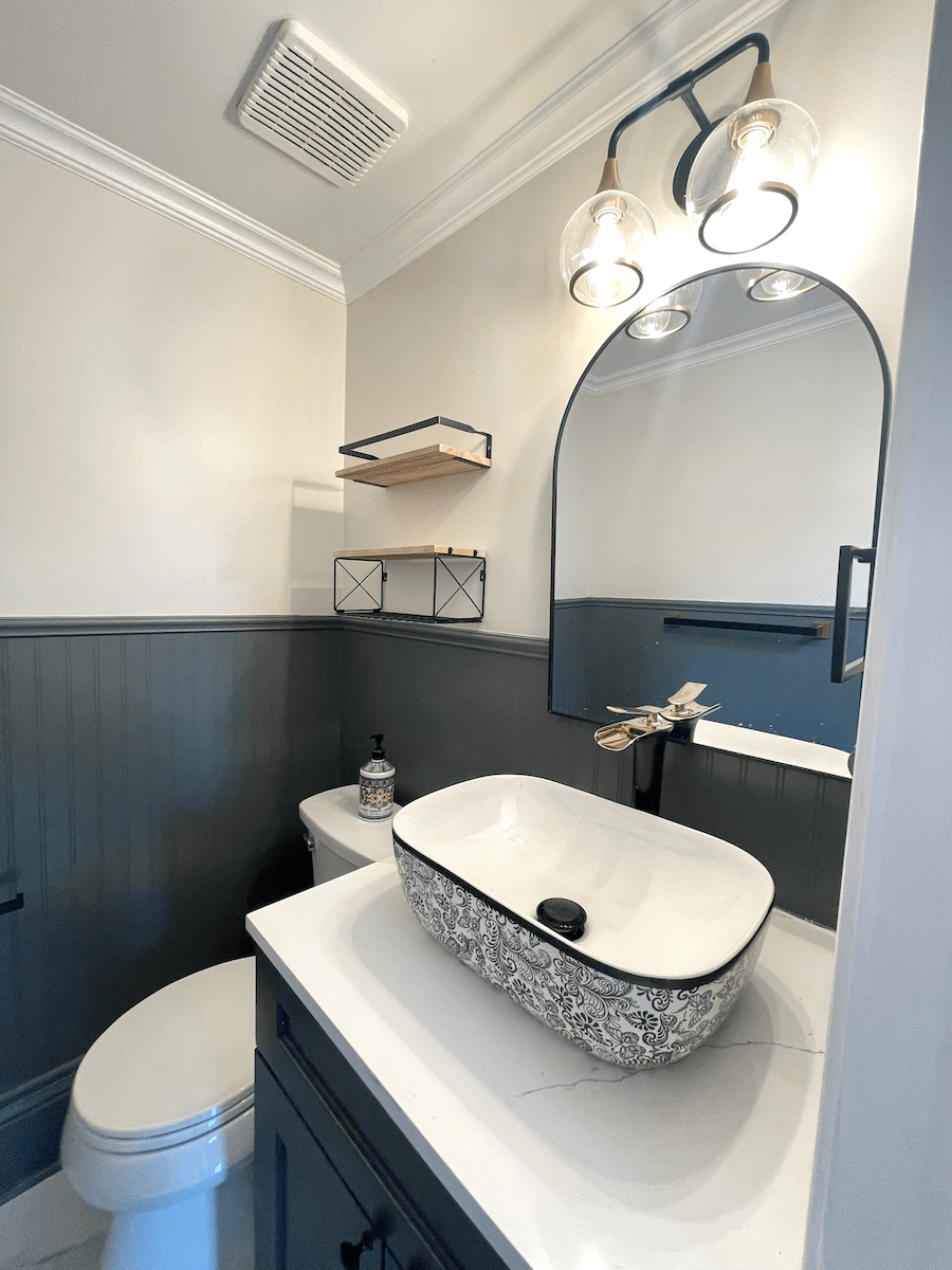 Budget-Friendly Powder Room Remodel in GTA