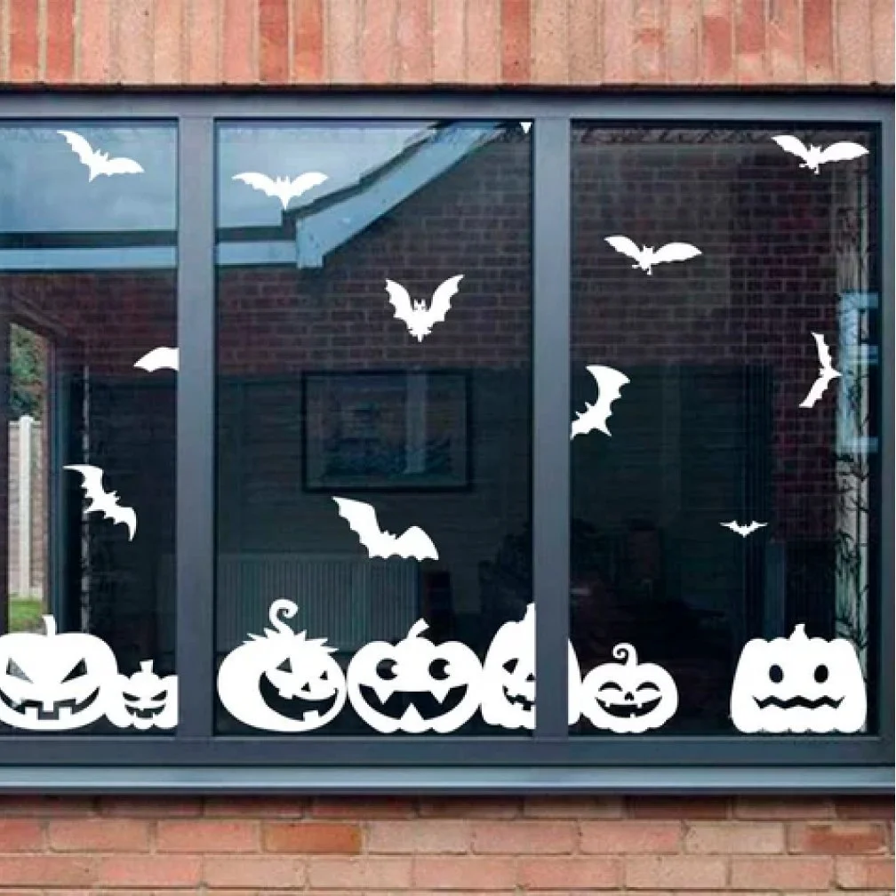 White Cut Vinyl Decals 
