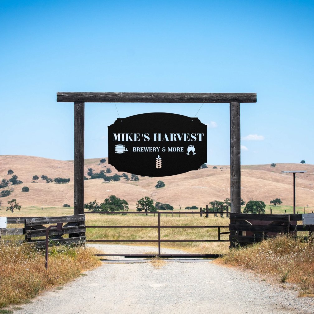 Custom Outdoor Metal Sign