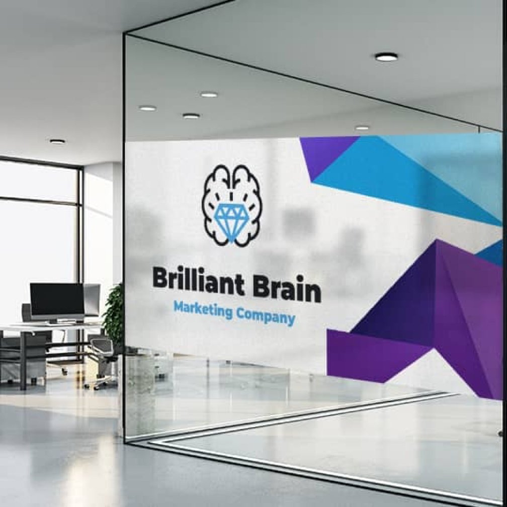 Printed Translucent Window Decals 
