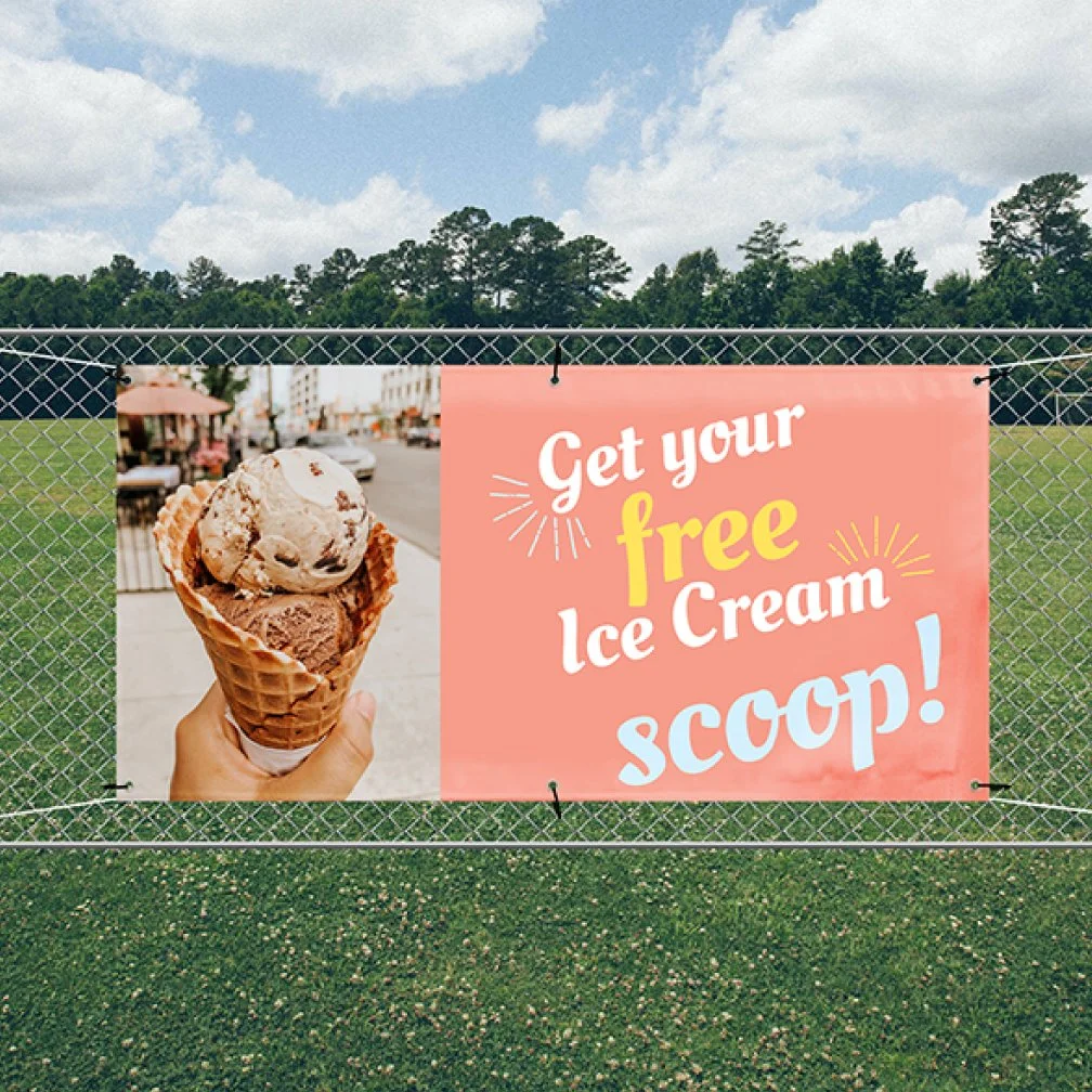 Printed Outdoor Banner 