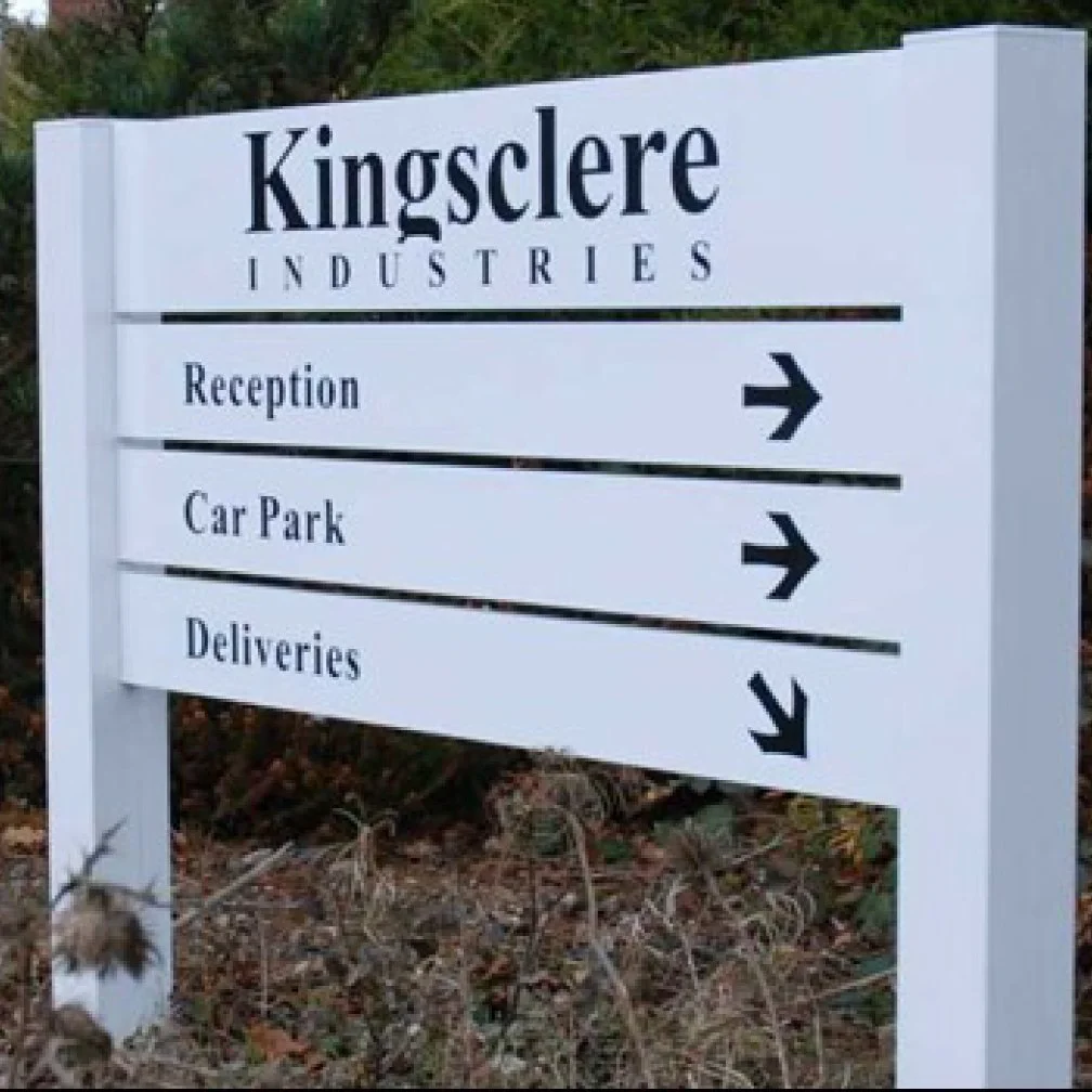 Cost Effective Post and Panel Sign