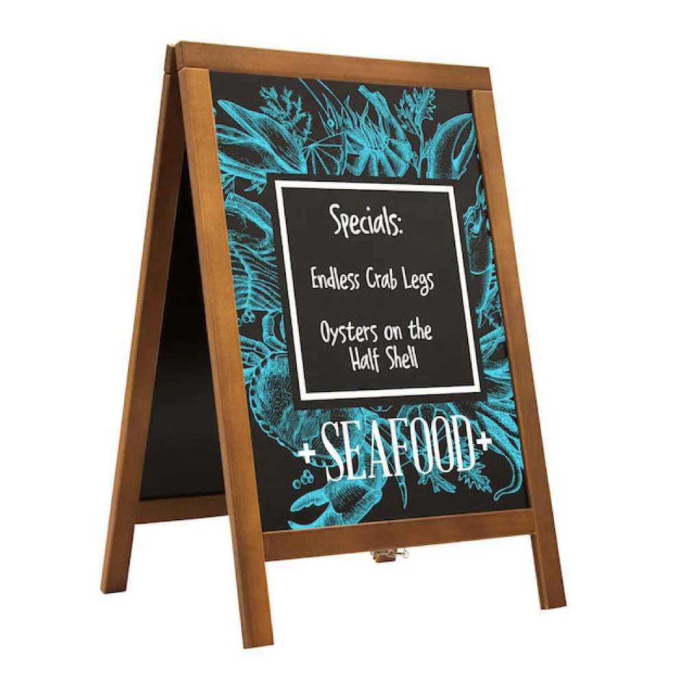Printed Word A Frame Sign