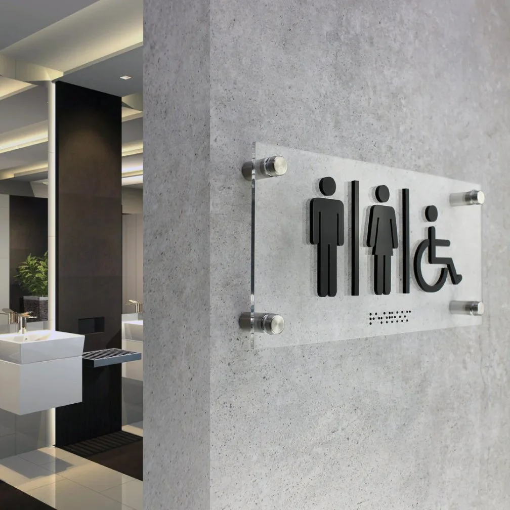 Braille Door Sign