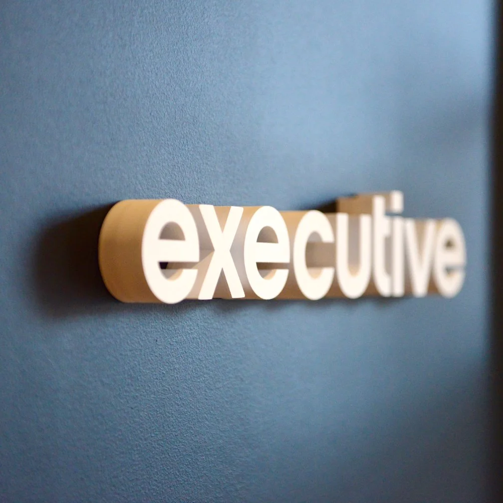 image of 3D door sign