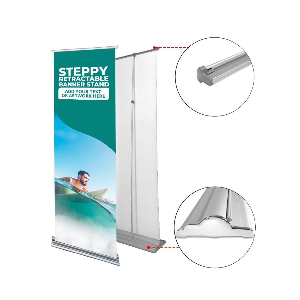 Image of printed retractable banner