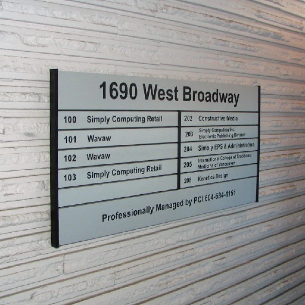 Directory Sign