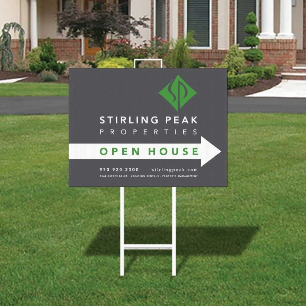 Real Estate Lawn Sign