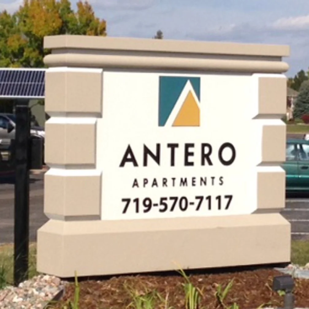 Monument Sign Double Sided