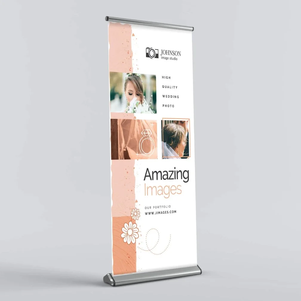 Image of premium retractable banner