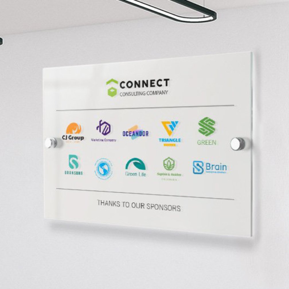 Acrylic Office Sign