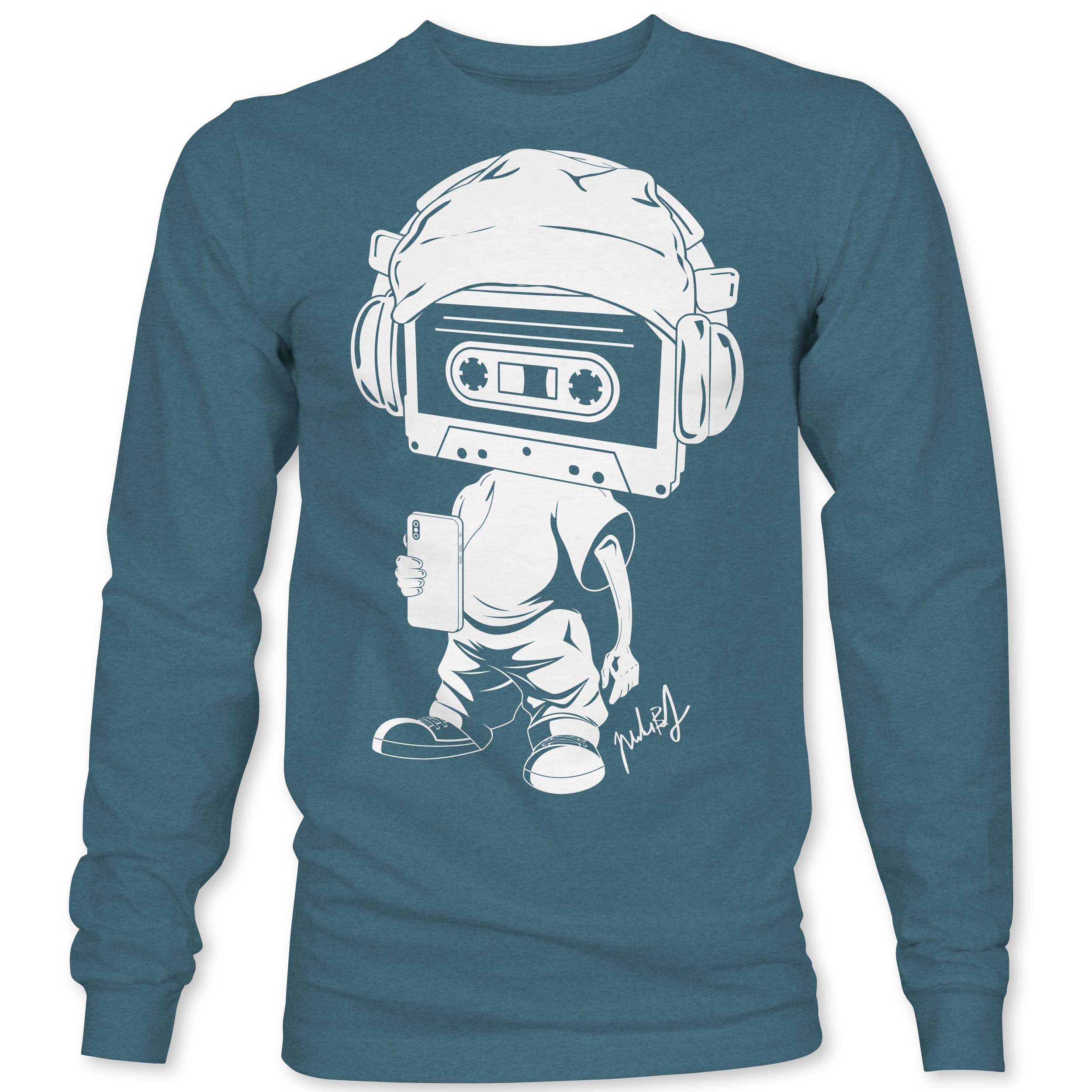 Heather_deep_Teal_Old_Skool_Long_Sleeve_FRONT.jpg
