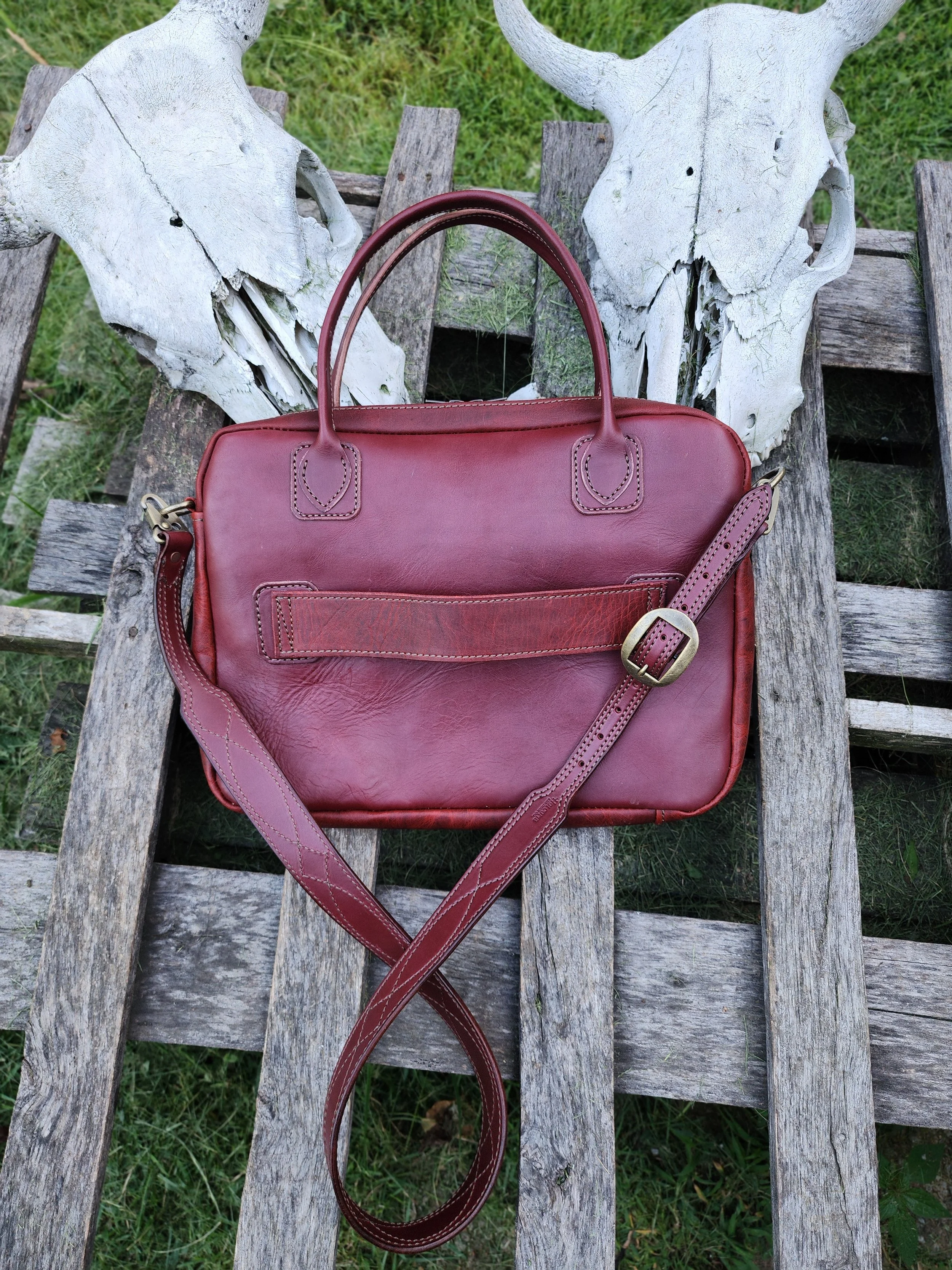 Laptop Bag w/ Luggage Strap on back