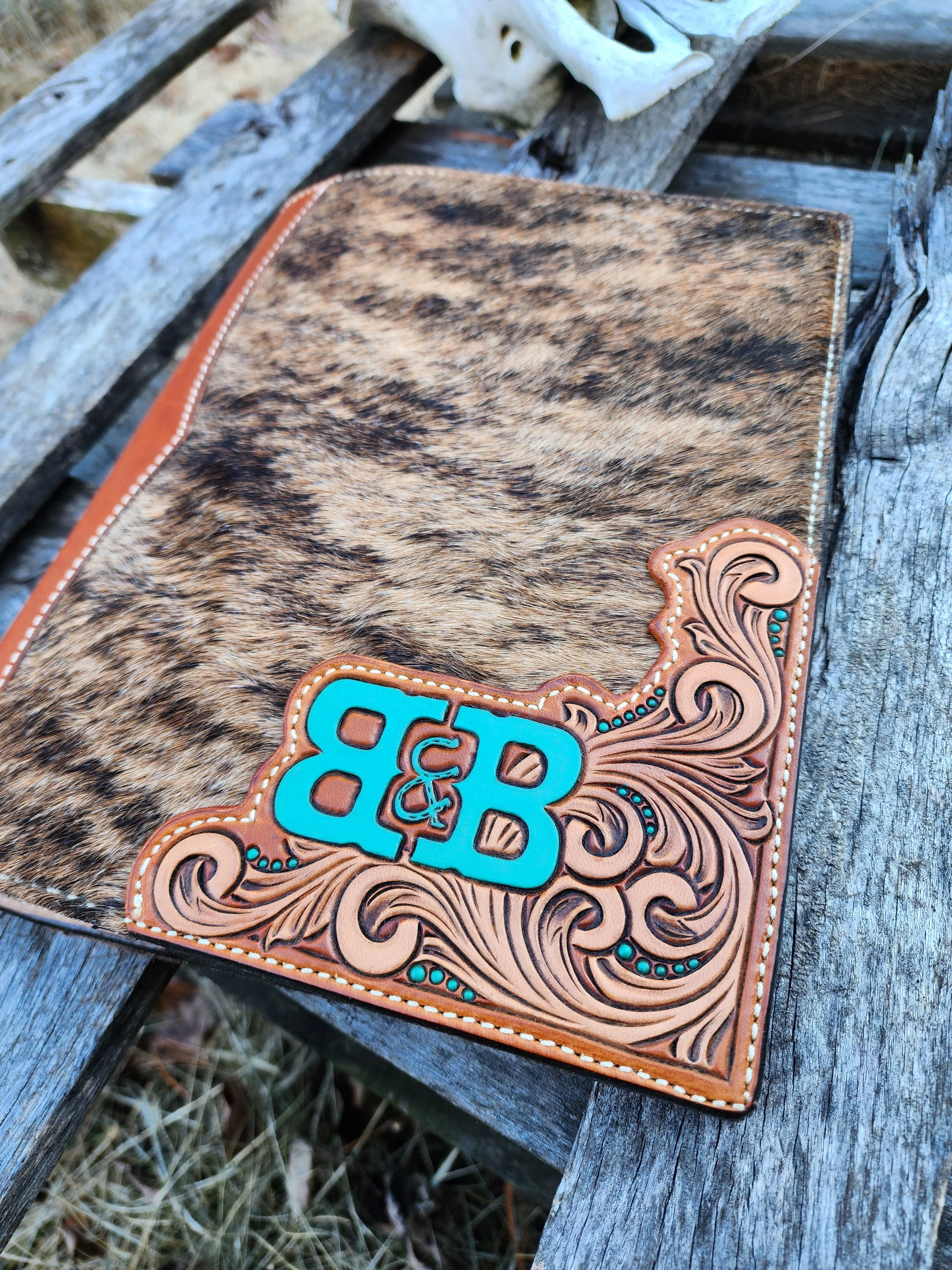 Leather Planner Cover
