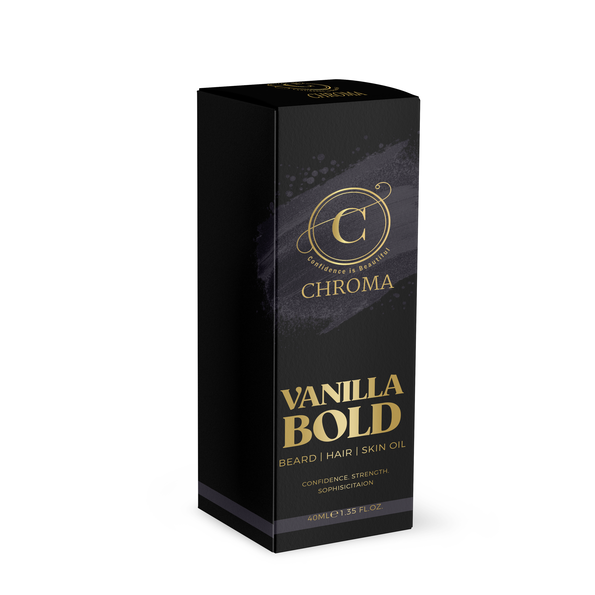 Vanilla Bold Beard, Hair & Skin Oil — Designed for Men