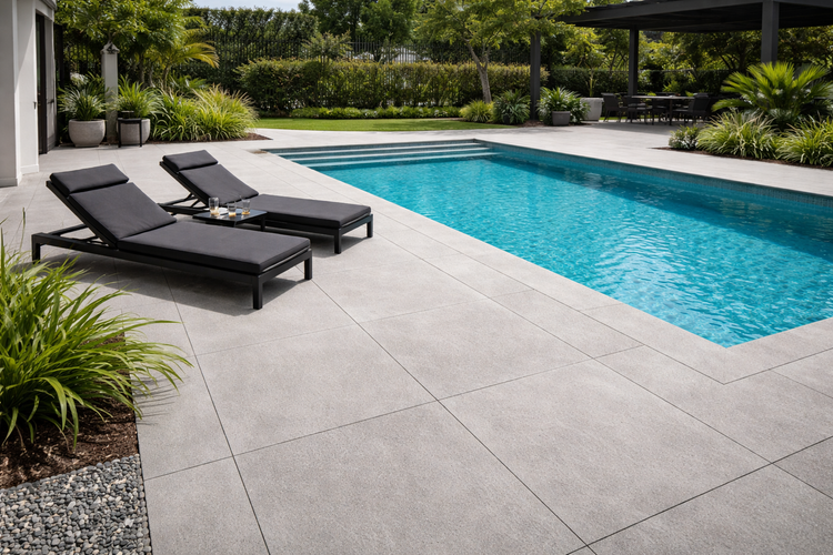 Concrete pool surround Sydney