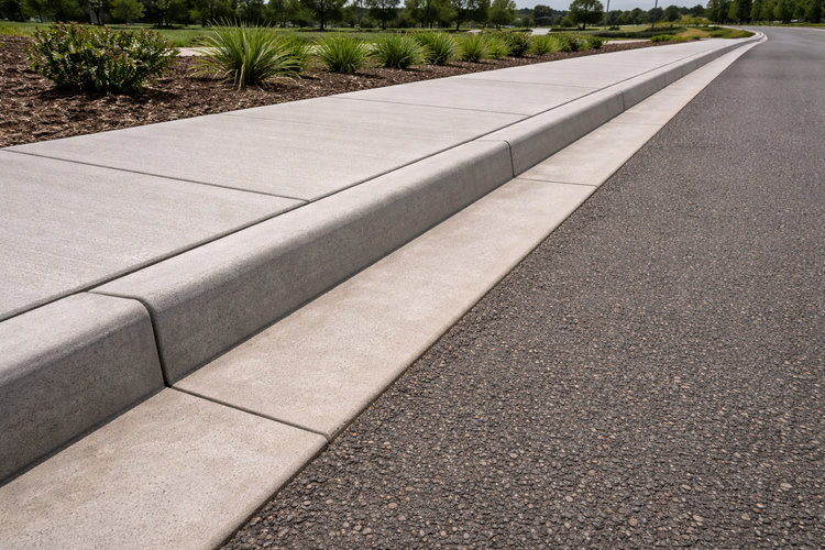 Concrete kerb and gutter Sydney