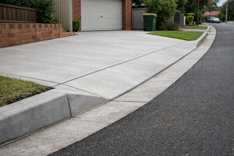 Council layback concrete Sydney