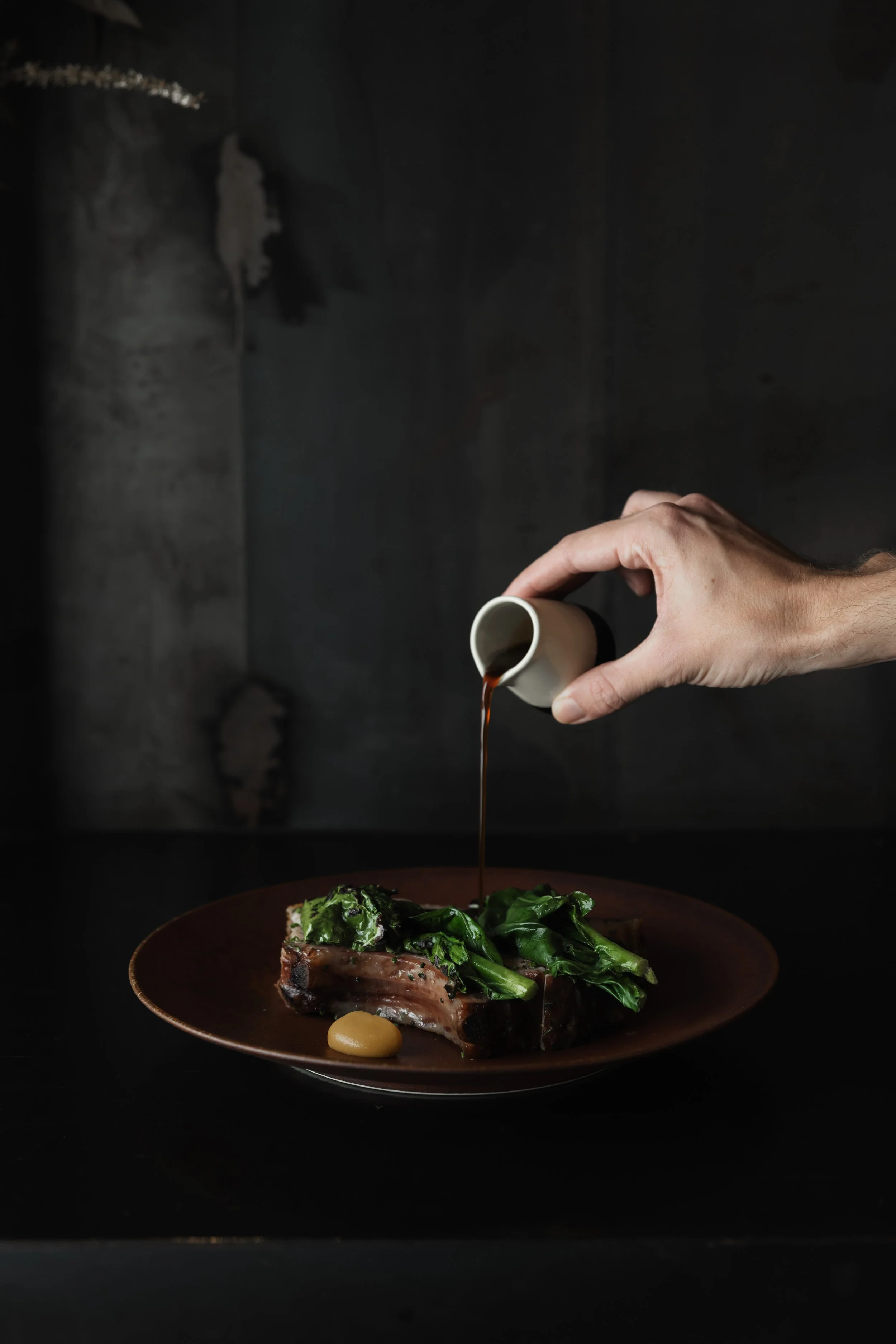 Food photographer in Brisbane - Dish from Essa restaurant