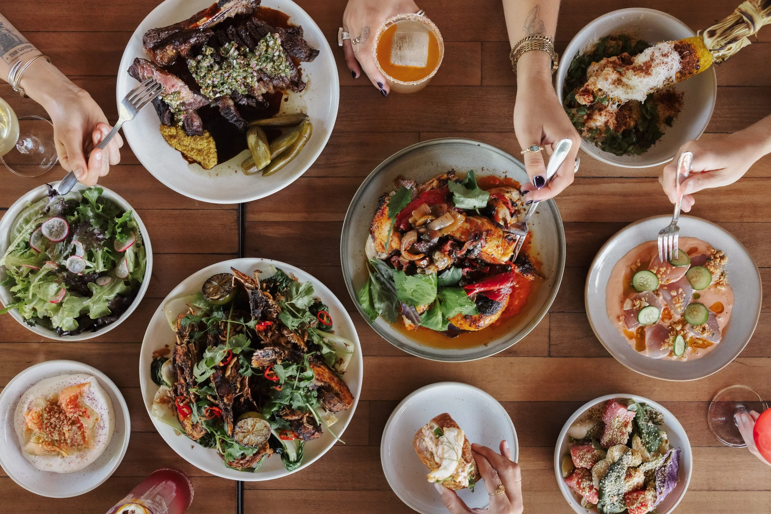 Byron Bay food photographer - Three Blue Ducks Restaurant at The Farm