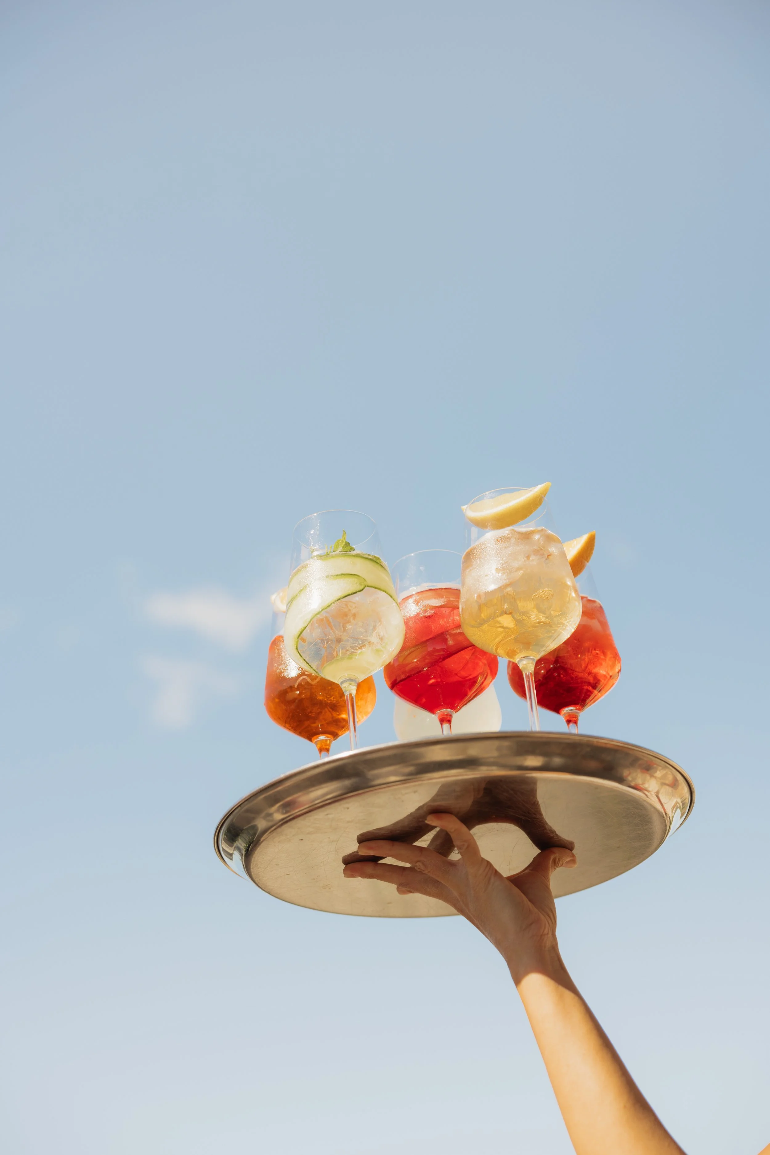 Drinks menu captured at Sueño rooftop bar in Nobbys. Gold Coast commercial photographer