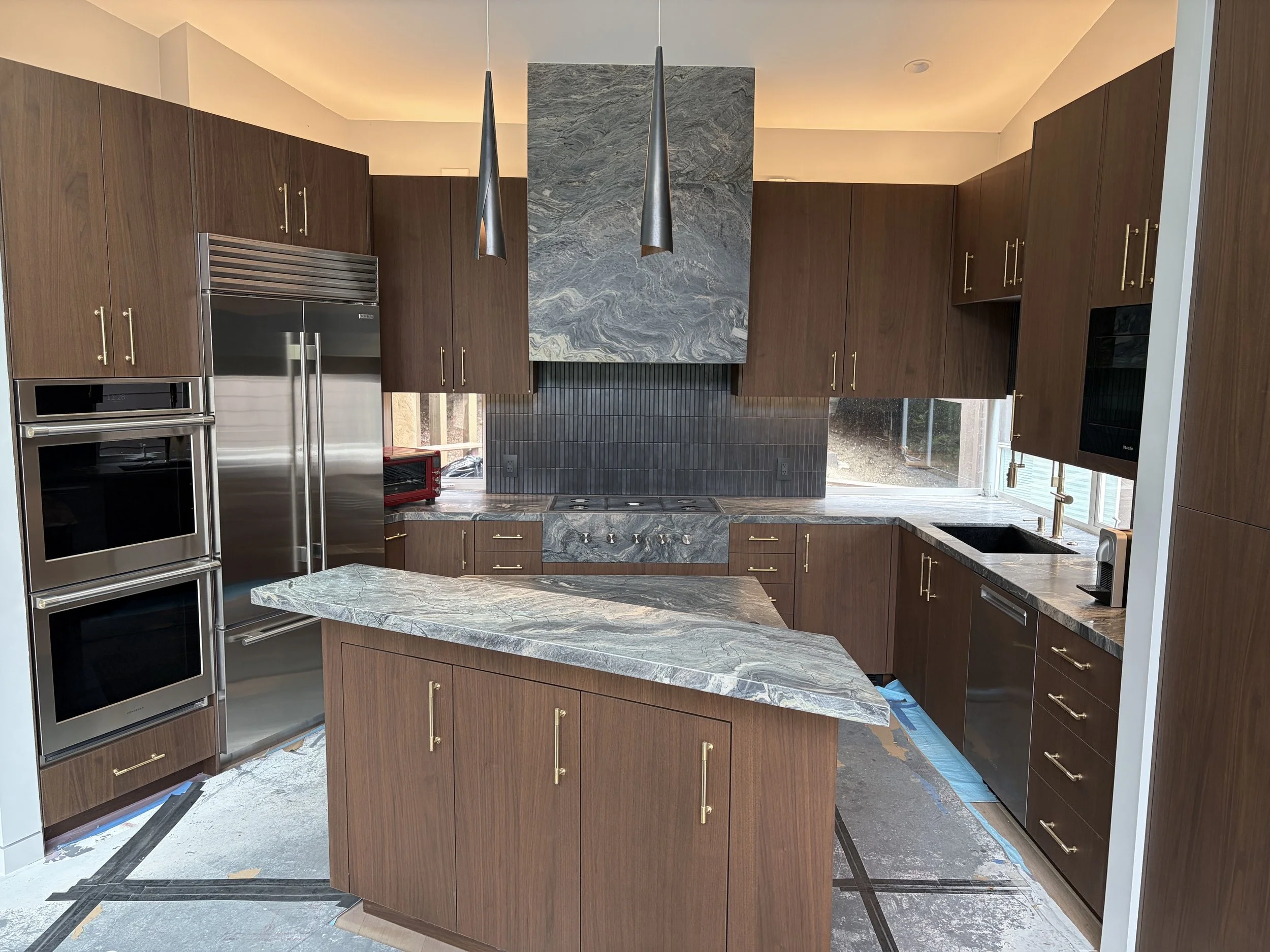Kitchen remodel nearing completion