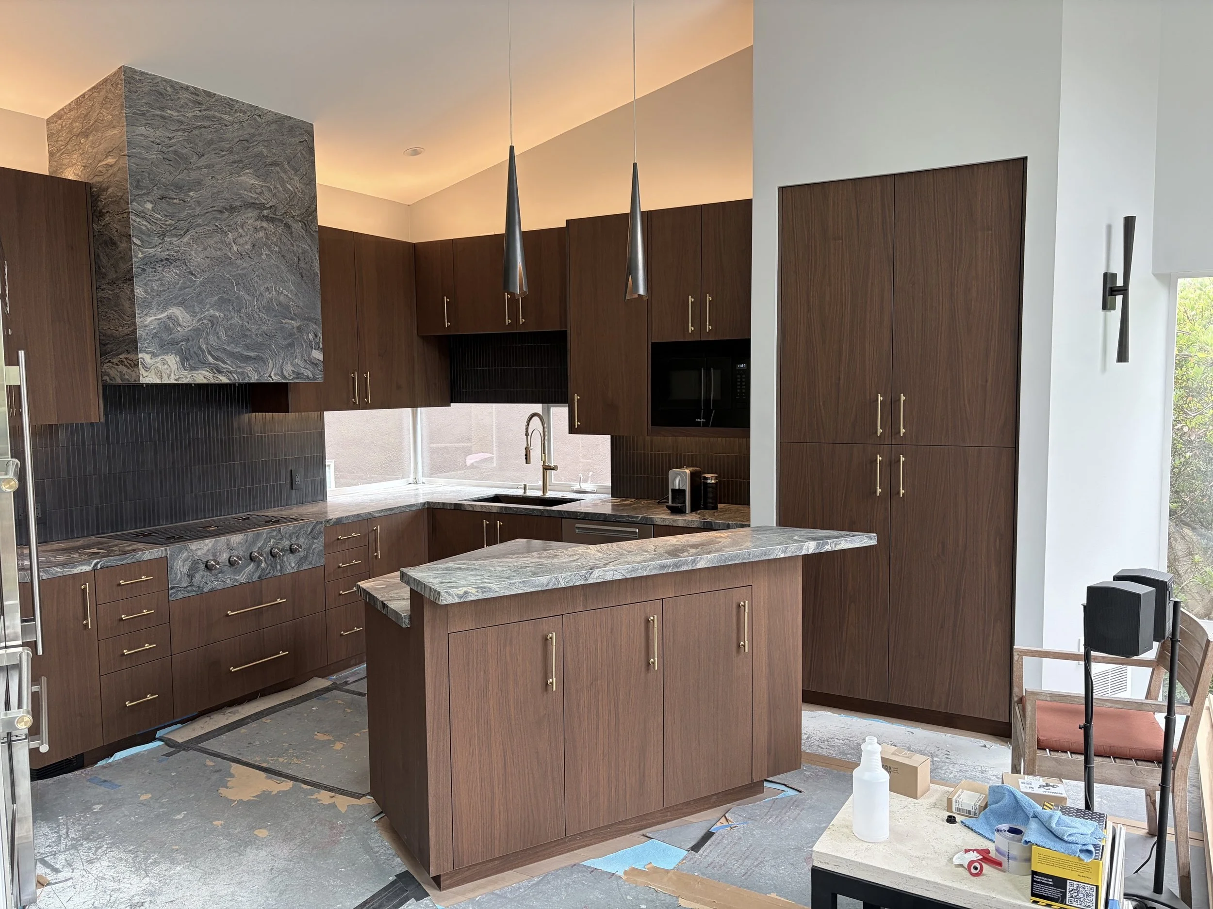 Kitchen remodel nearing completion