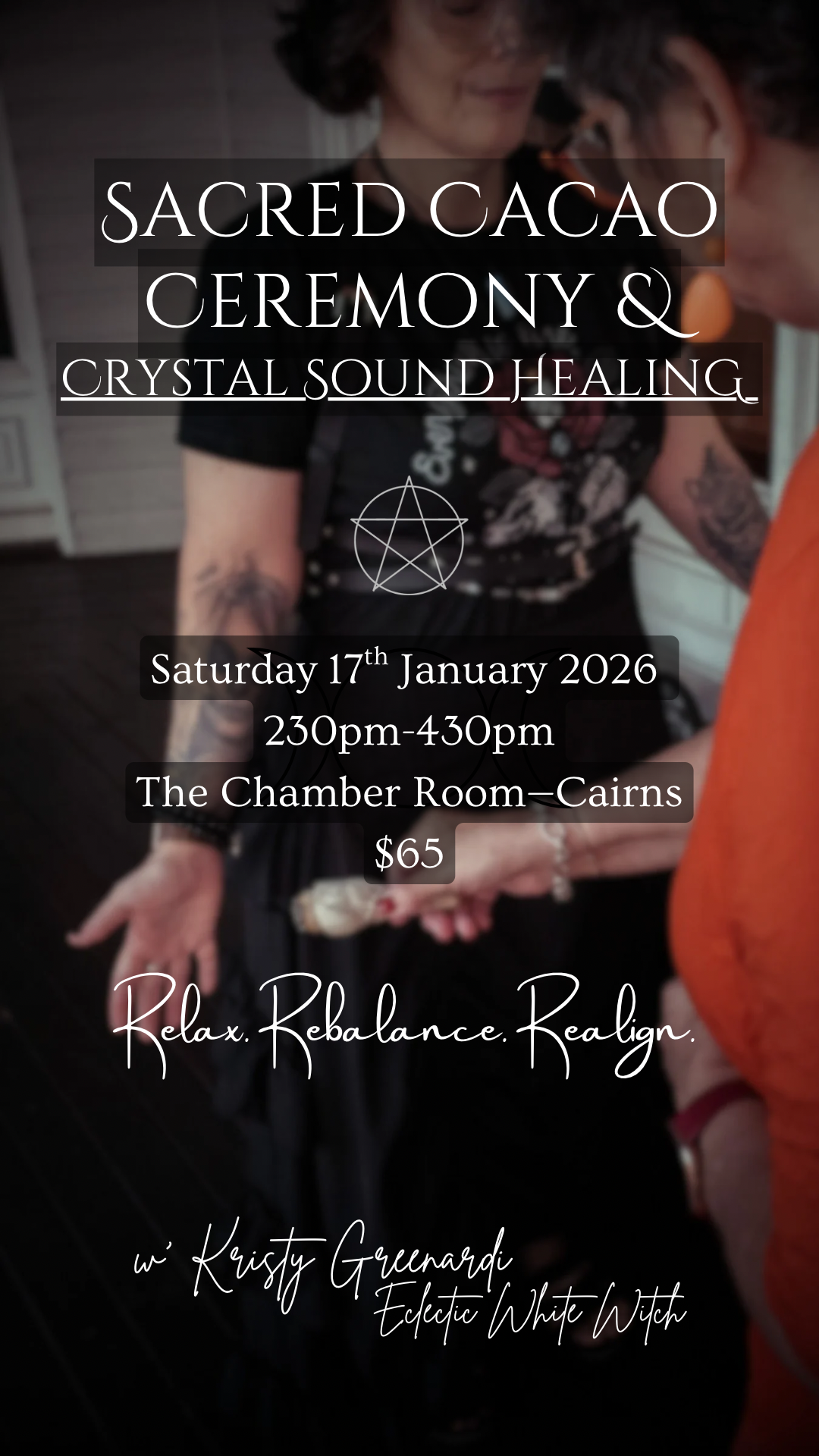 Sacred Cacao Ceremony &amp; Crystal Sound Healing…