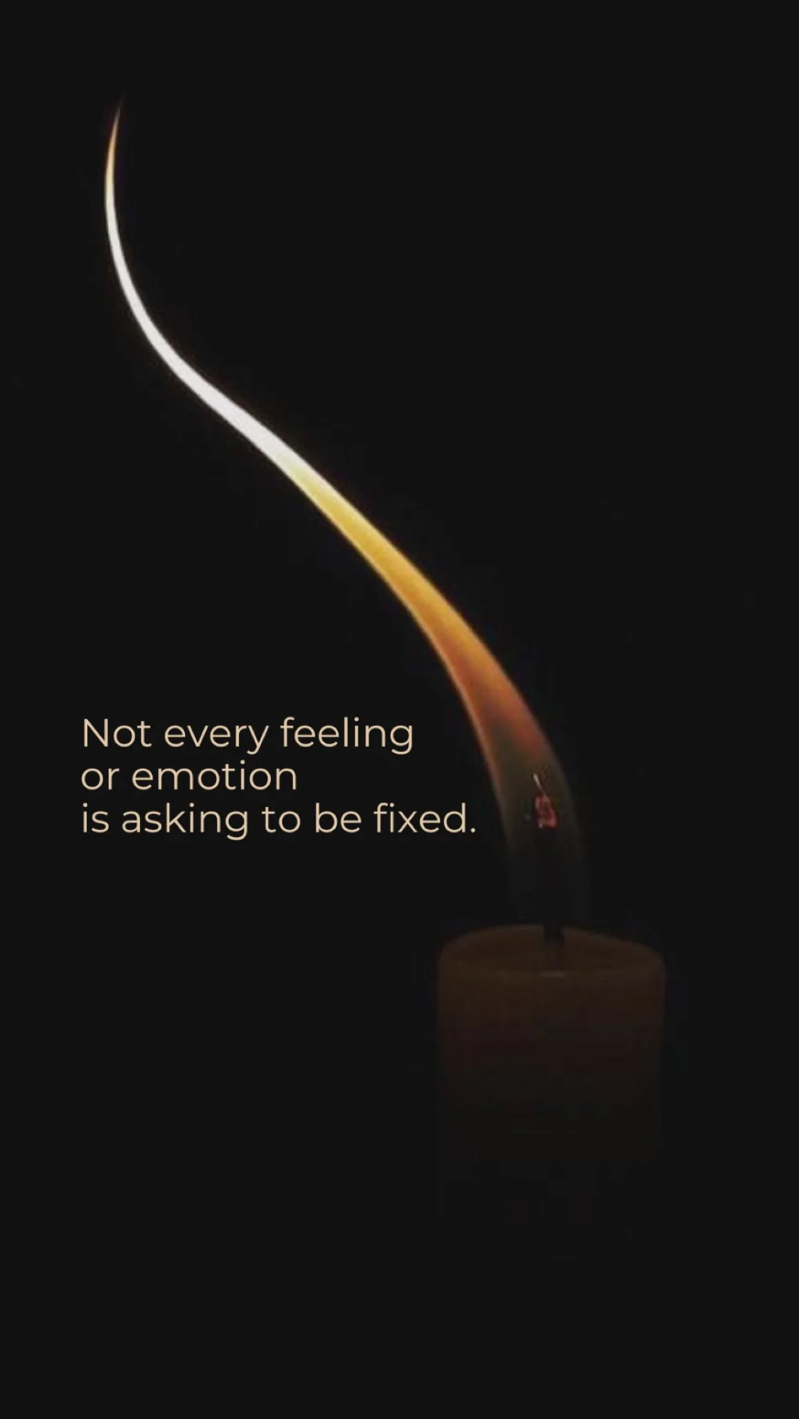 You Don’t Have To ‘Fix’ Everything Right Now…