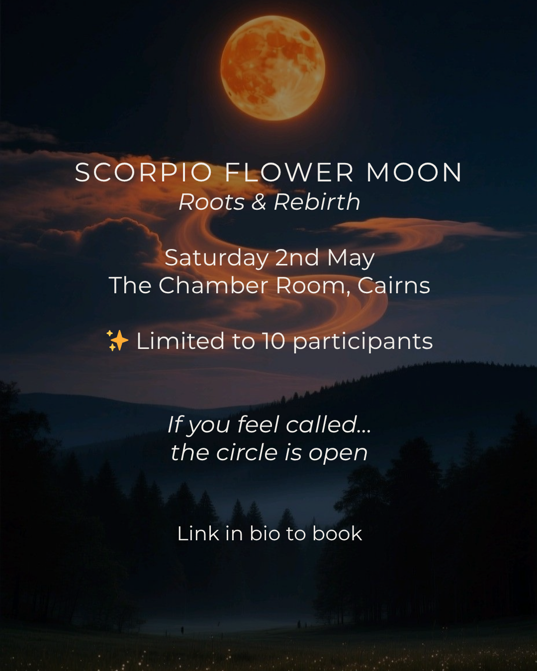 Flower Full Moon Ritual in May…
