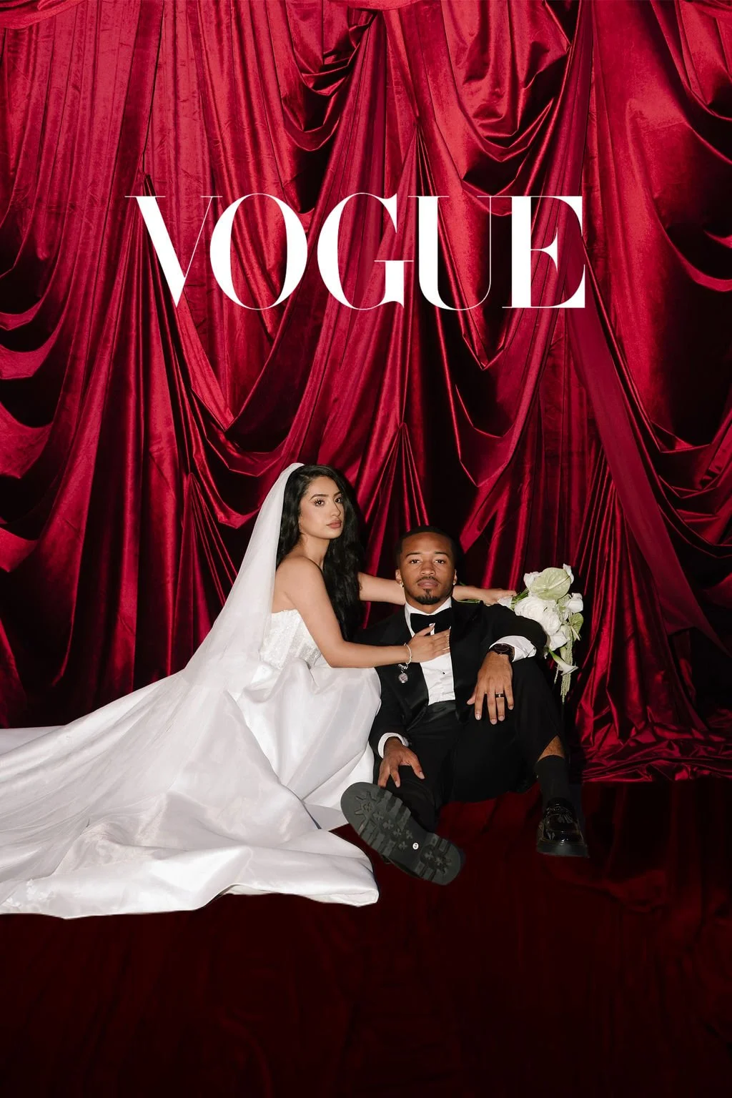 Bride and Groom at their luxurious wedding in Chicago with a multicultural DJ