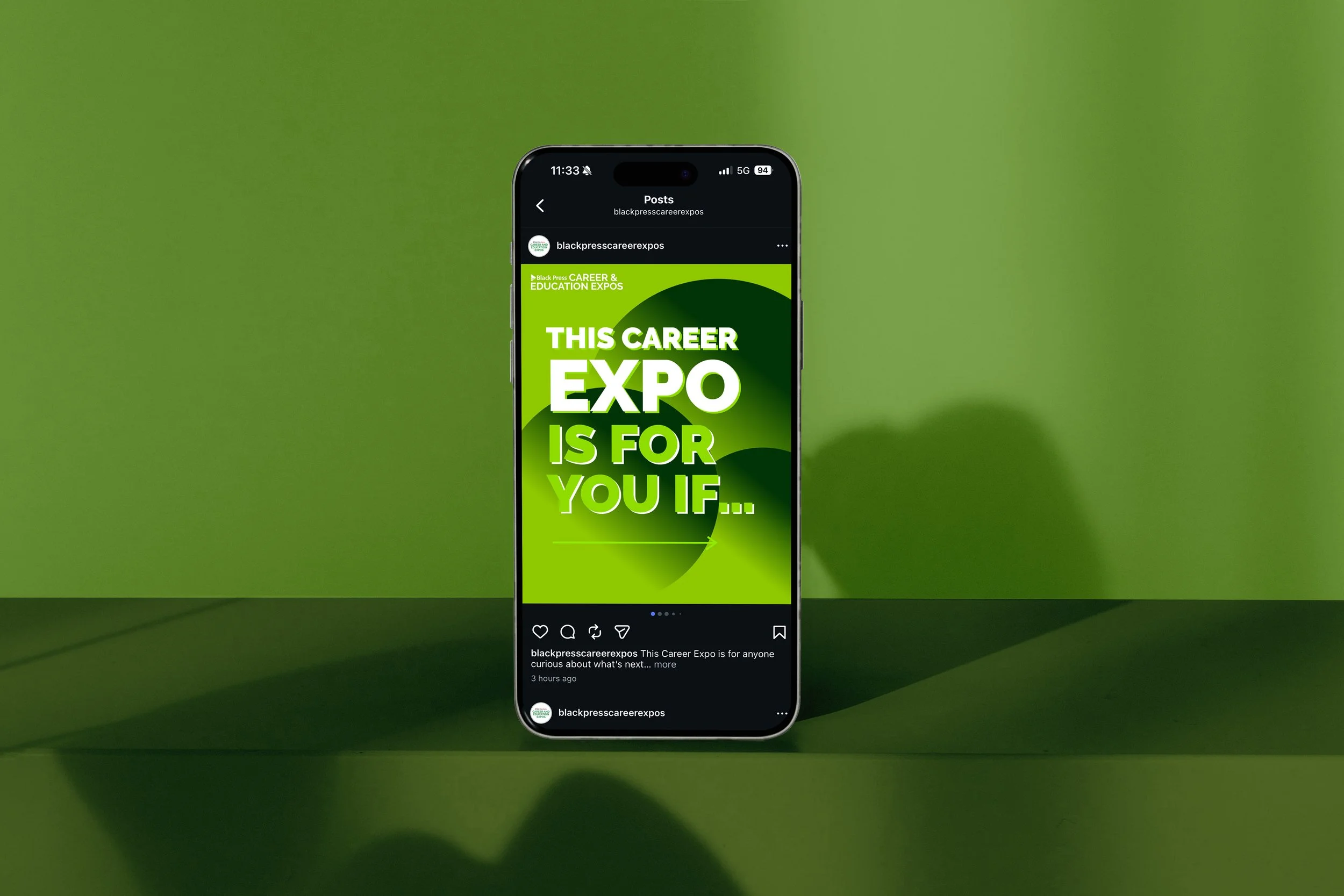 Career and Education Expo: Social Media Posts