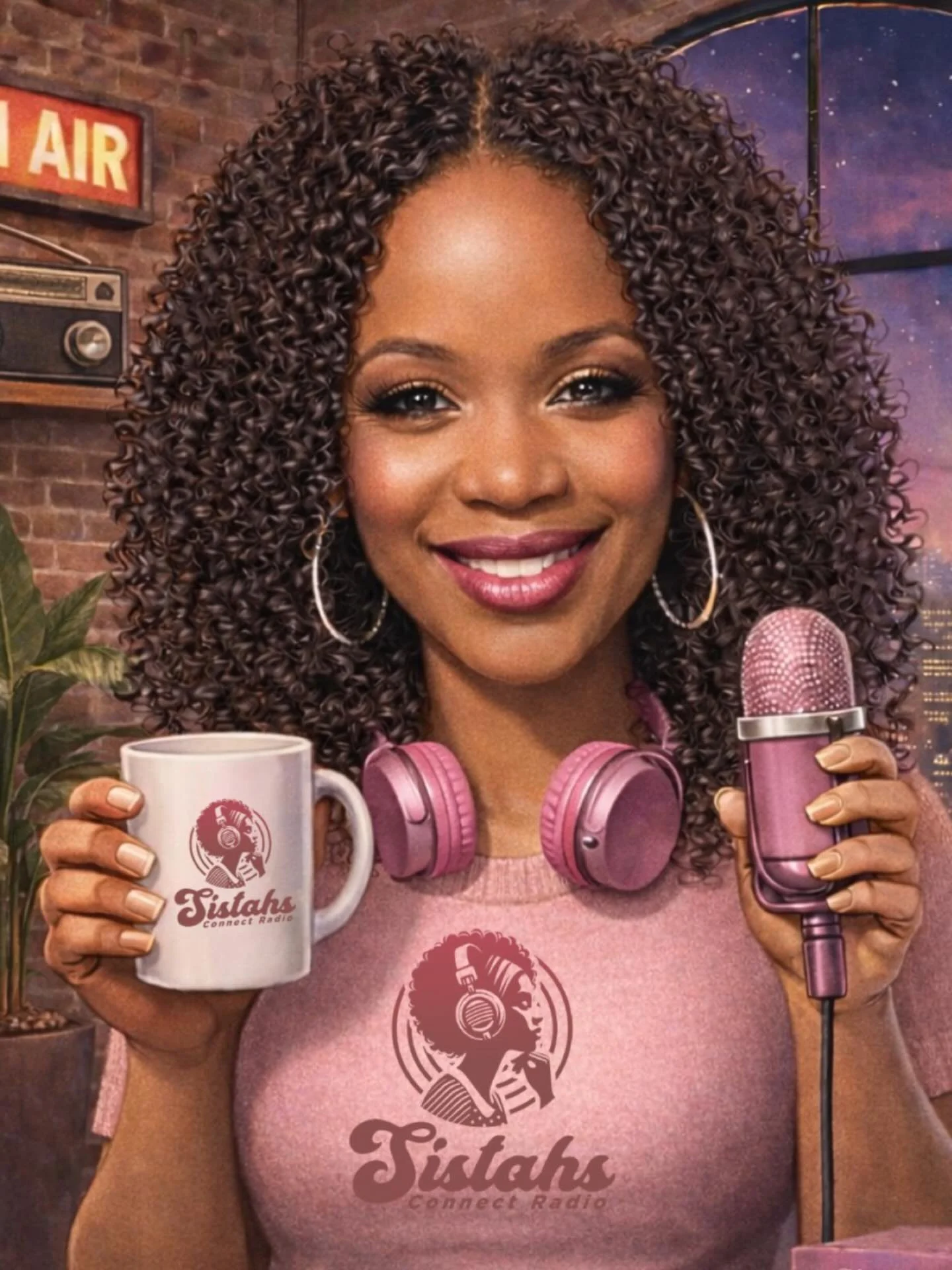 I finally jumped on the trend and turned myself into a caricature for Sistahs Connect Radio. Thank you for the prompt @girltalkmeetup 💗

If you&rsquo;re looking for the perfect soundtrack this weekend come spend some time with us. We&rsquo;re playin