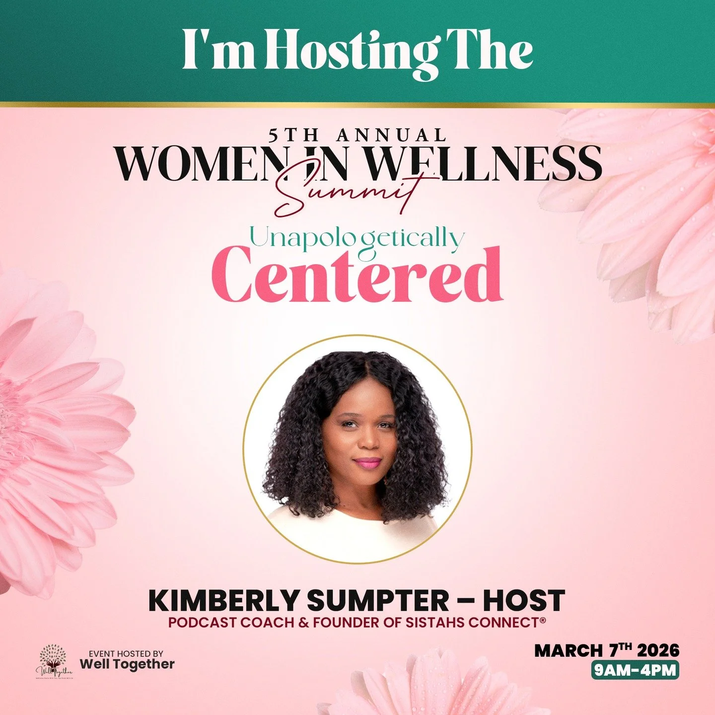 I&rsquo;m honored to share that I will be serving as the host of the Women in Wellness Summit and that Sistahs Connect Radio is a proud sponsor of this powerful gathering. 💜✨

The Women in Wellness Summit is a sacred space for women to pause, reconn
