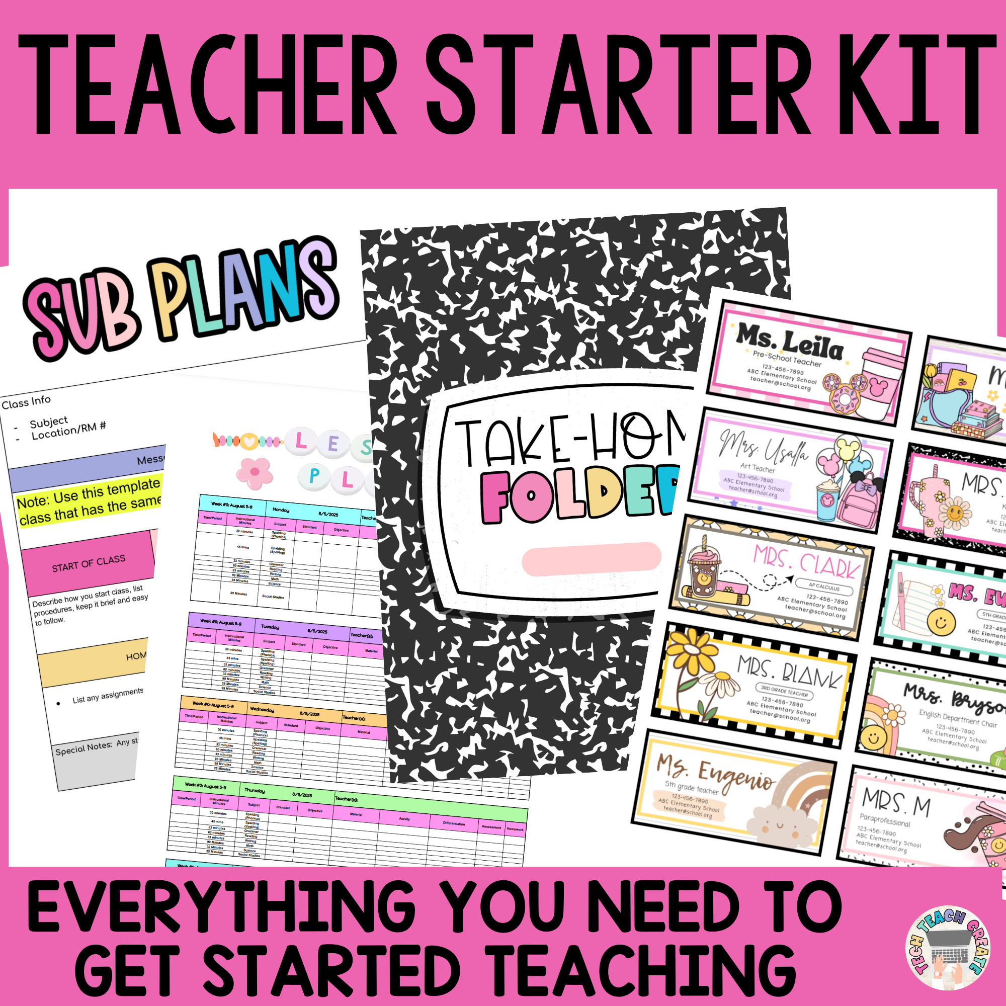 Teacher Starter Kit