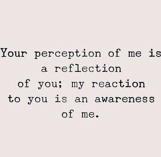 Quote about perception and reaction. Blog by Miraka Davies, international speaker NZ