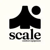 Logo of Scale Outdoor Equipment with geometric shapes resembling a tent and sun.