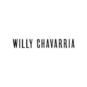 Logo for New York City designer brand 'Willy Chavarria' which designs and creates luxury products in NYC. New York style for the world.