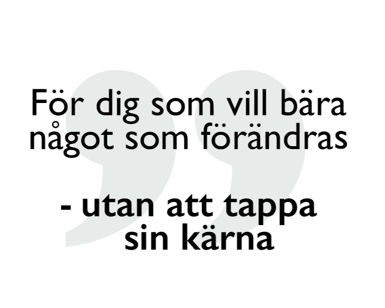 ring i läder med utbytbar knopp