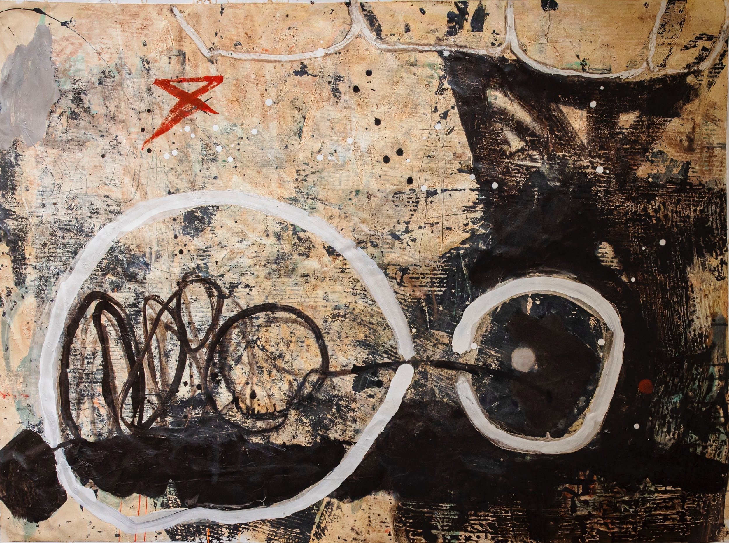 state of mind
oil and mixed media on canvas
100 x 136 cm