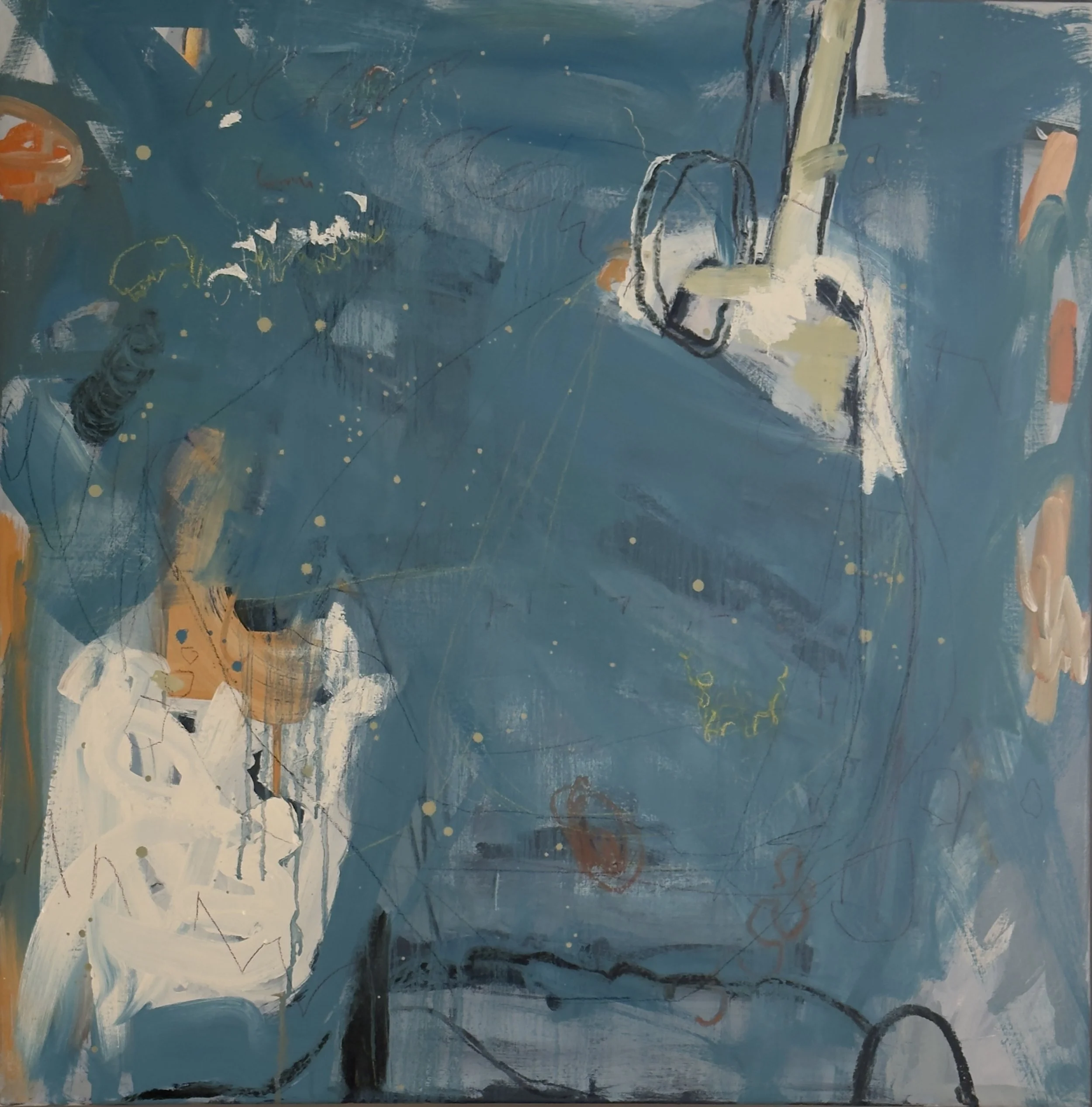 Inside
Oil on Linen Framed
95cn x 95cm 
Sold