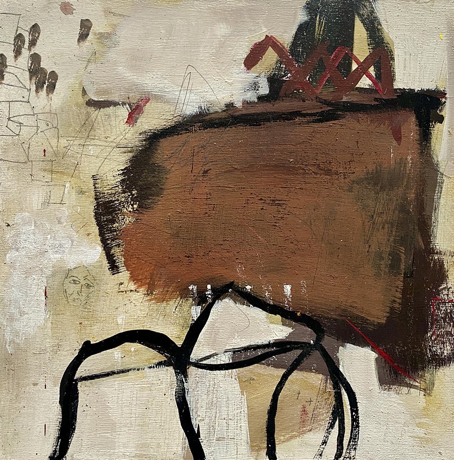Rocked to the core
Acrylic on wood panel
36 x 36 cm
Framed