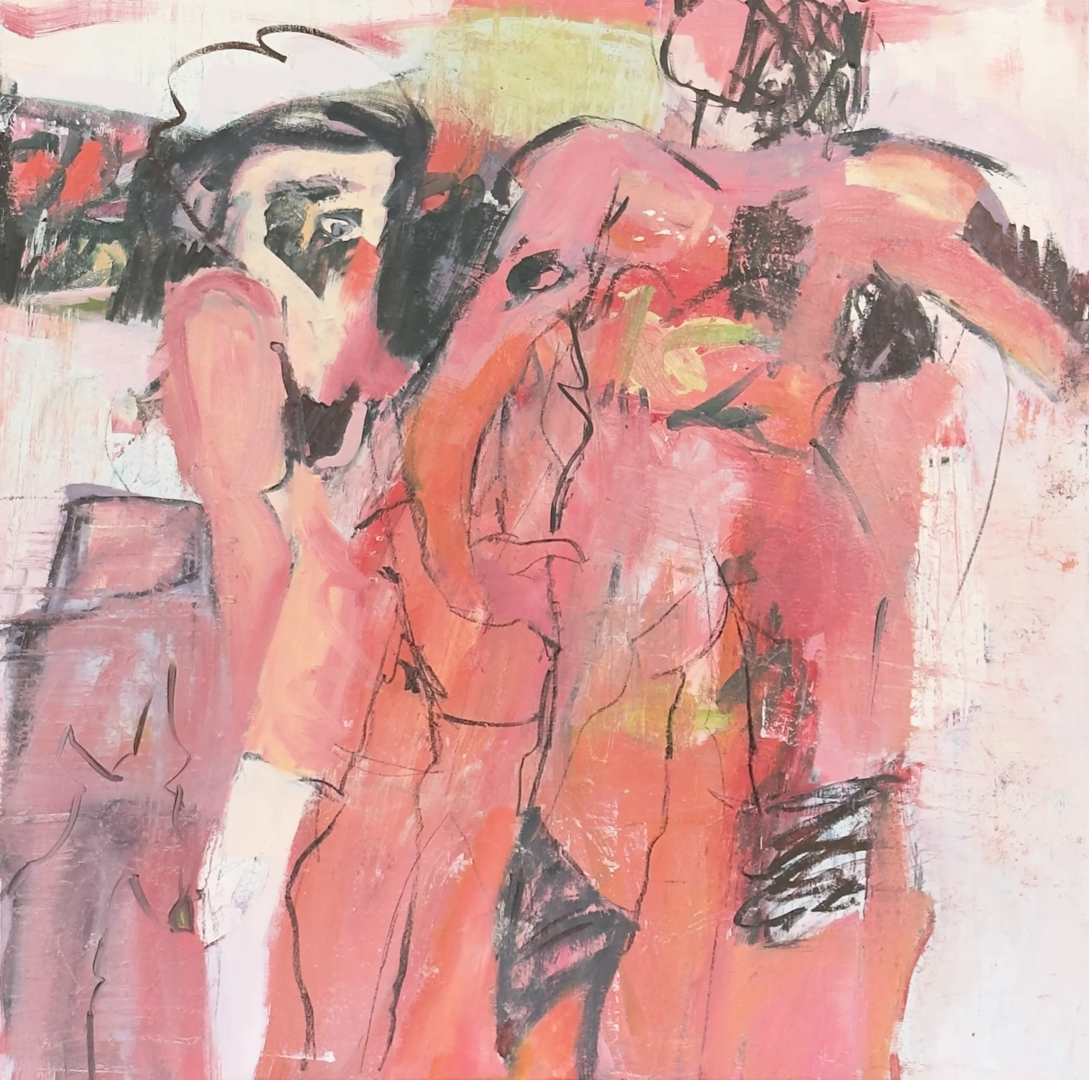 The way we were
Oil on Linen, Framed
83cm x 83cm. 
Sold