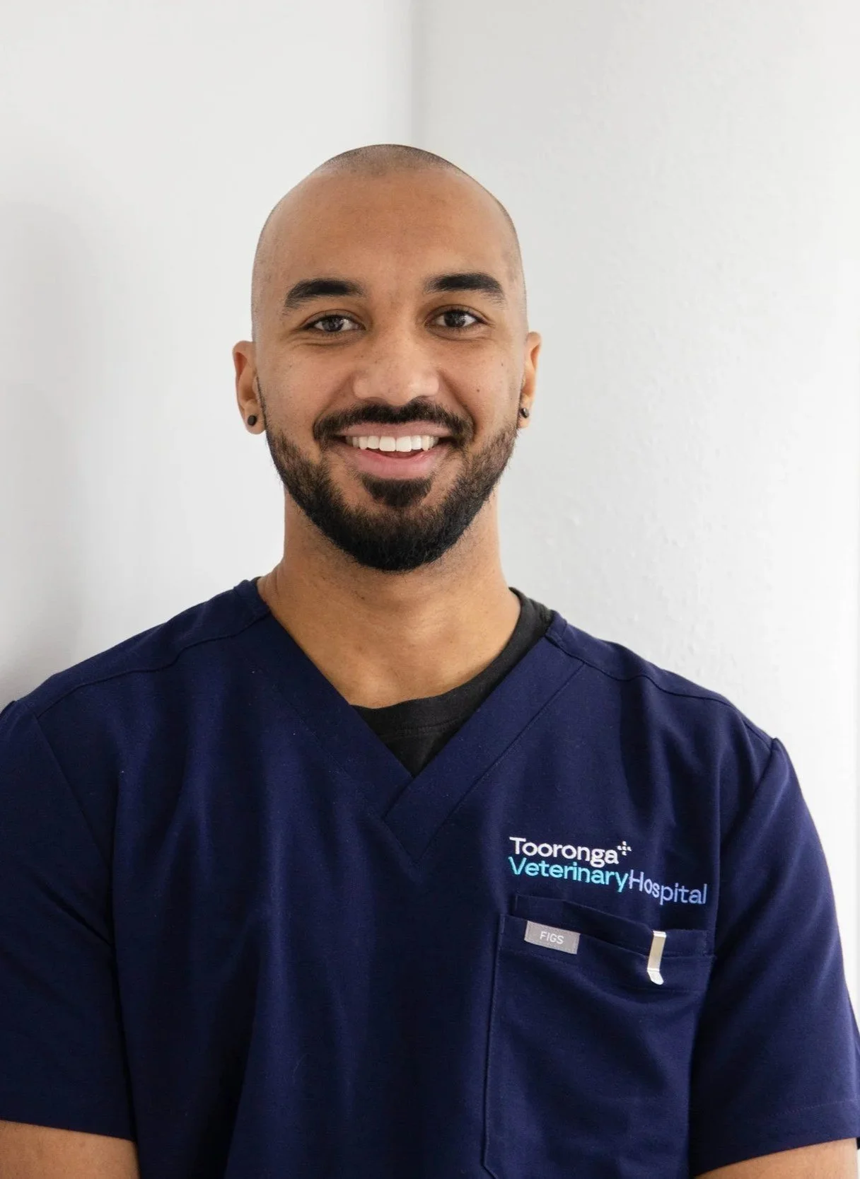 Smiling vet at Tooronga Veterinary Hospital