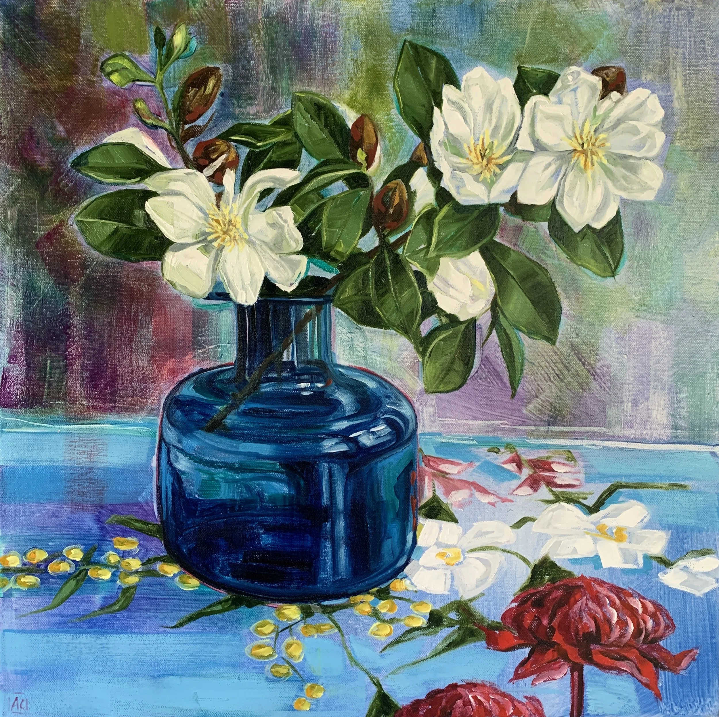 Magnolia and my muse - Souvenir